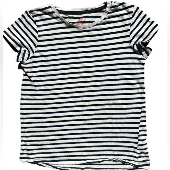 H&M Girls Organic Cotton Matching Set - Leggings & Tee Shirt Size 7-8 - Picture 2 of 4